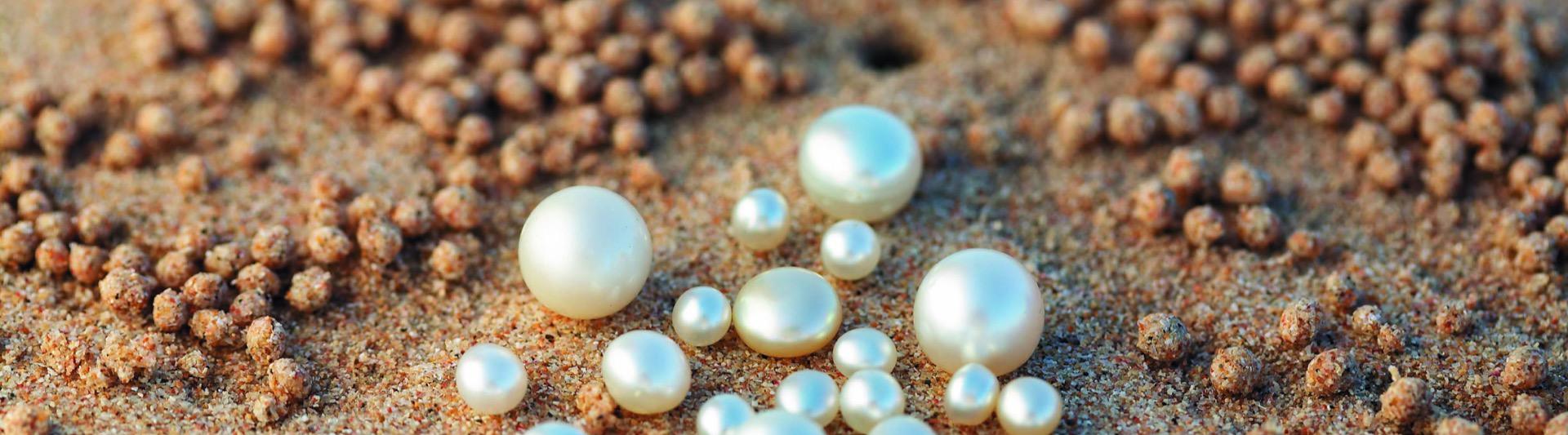 Pearls on sand 2