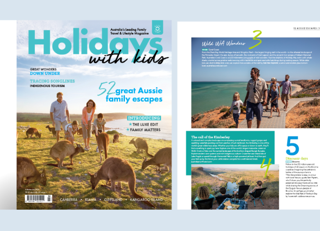 52 great Aussie family escapes - including Broome and the Kimberley!