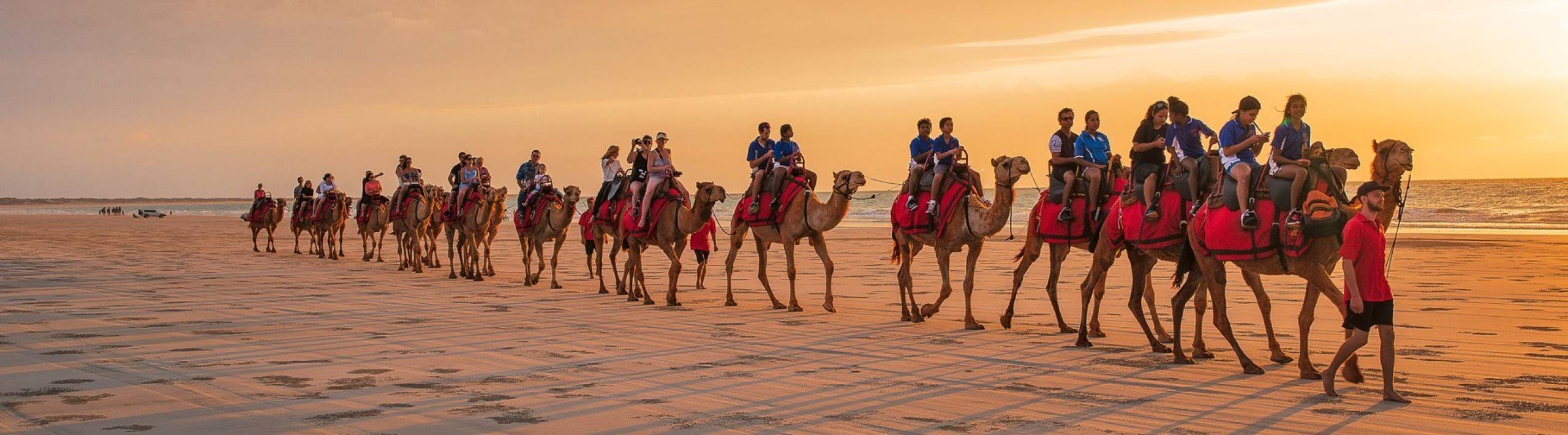 Camel Rides on Cable Beach in Broome