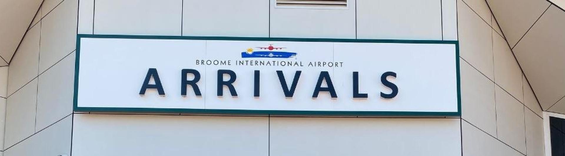 Broome international airport copyright broome visitor centre
