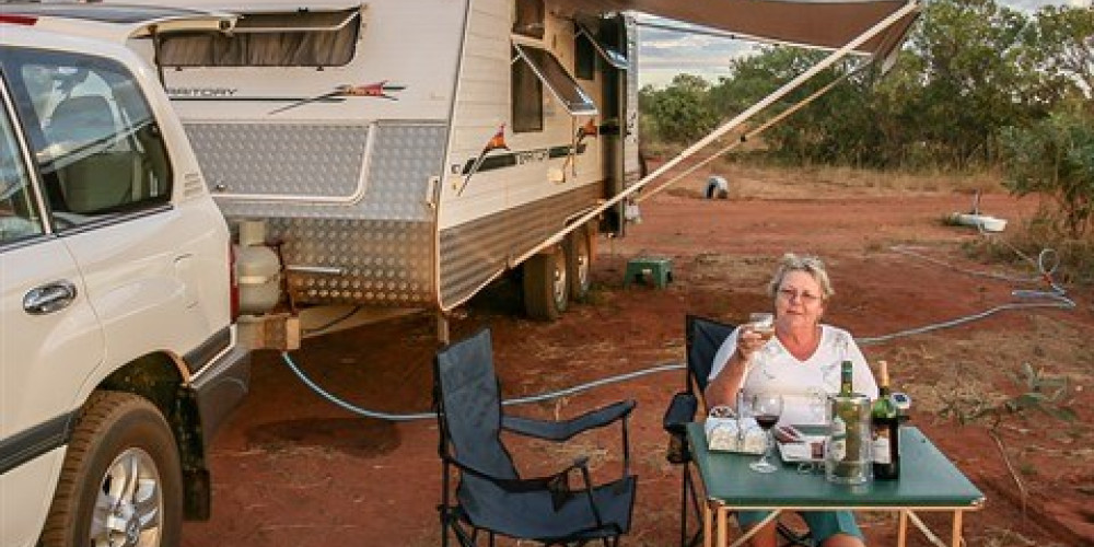 Overflow caravan park facilities open, camping trial to start July 1