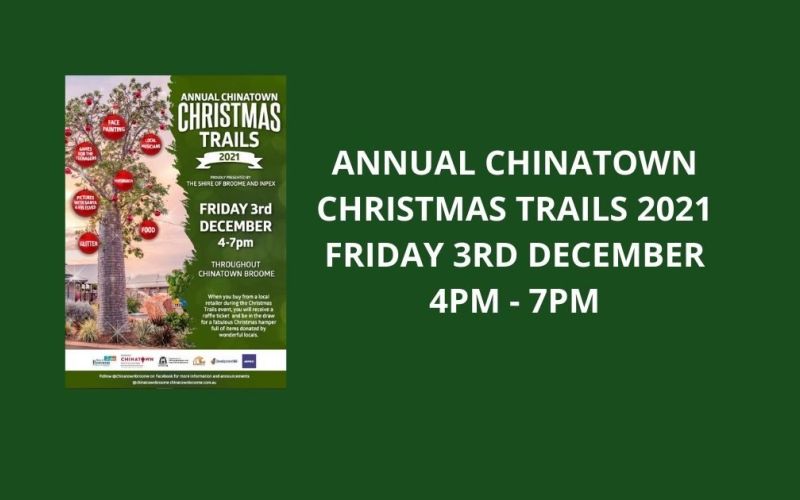 Chinatown’s Christmas Trails 2021 - Friday 3rd Dec from 4pm