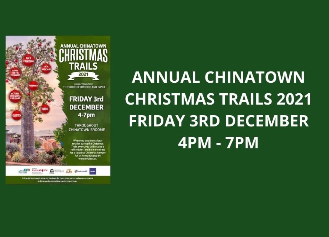 Chinatown’s Christmas Trails 2021 - Friday 3rd Dec from 4pm
