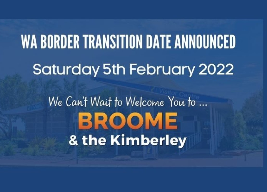 WA border to re-open on Saturday 5th February 2022