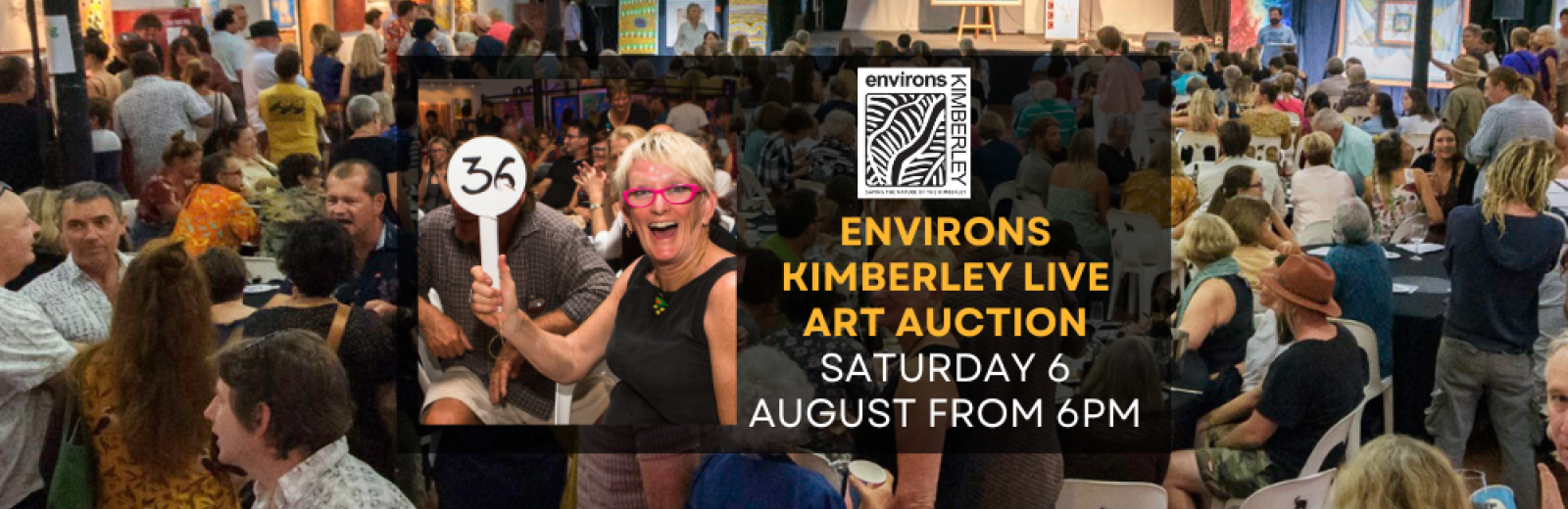 Environs Kimberley Live Art Auction - Online bidding from 5pm 4th Aug. Live Event Sat 6th Aug.