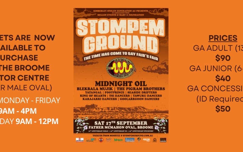 2022 Stompem Ground Festival, Broome