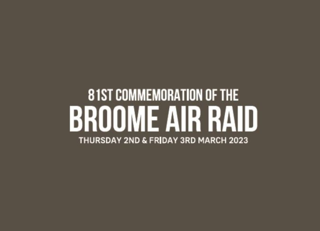 Events to commemorate Broome Air Raid 81st anniversary