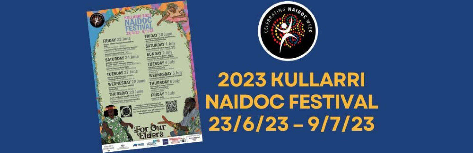 2023 Kullarri NAIDOC Festival from 23rd June - 9th July 2023