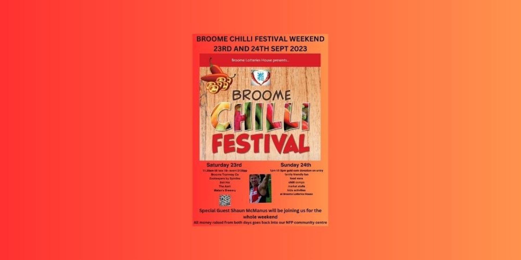 Broome Chilli Festival 2023 is sure to be hot, hot hot!