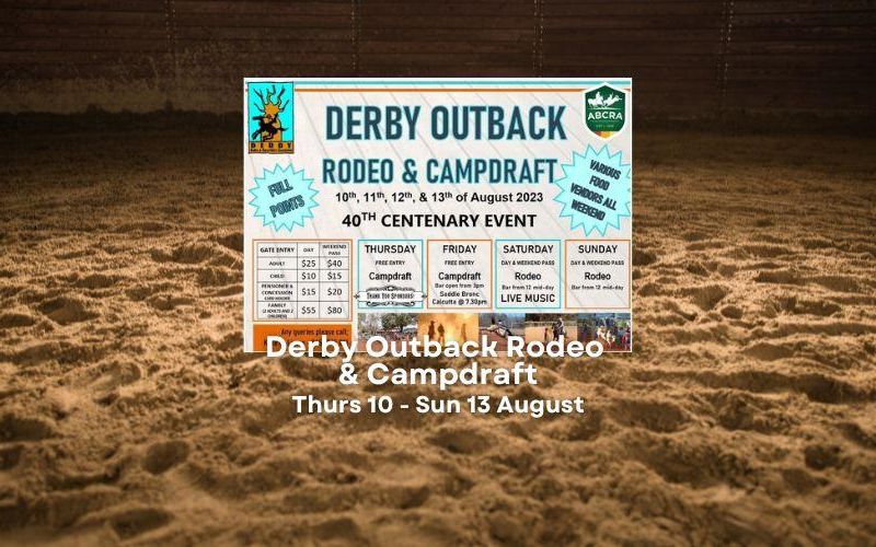 Derby Outback Rodeo & Campdraft 2023