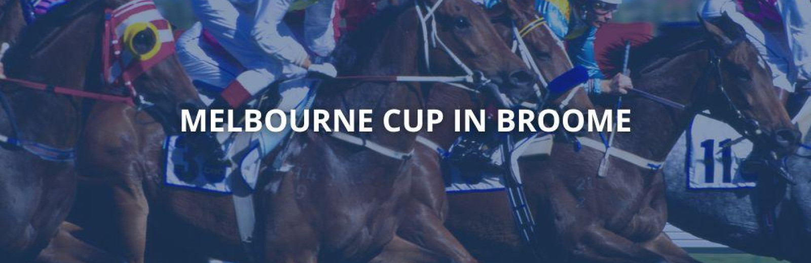 Watch the 2023 Melbourne Cup in Broome!