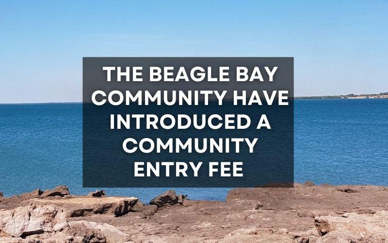 Beagle Bay Community Entry Fee - starts 15th April 2024
