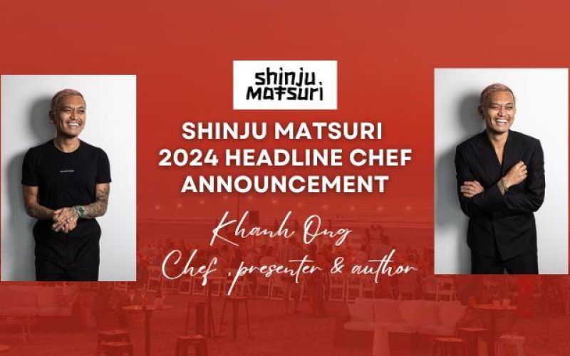 Shinju Matsuri 2024 Headline Chef Announcement