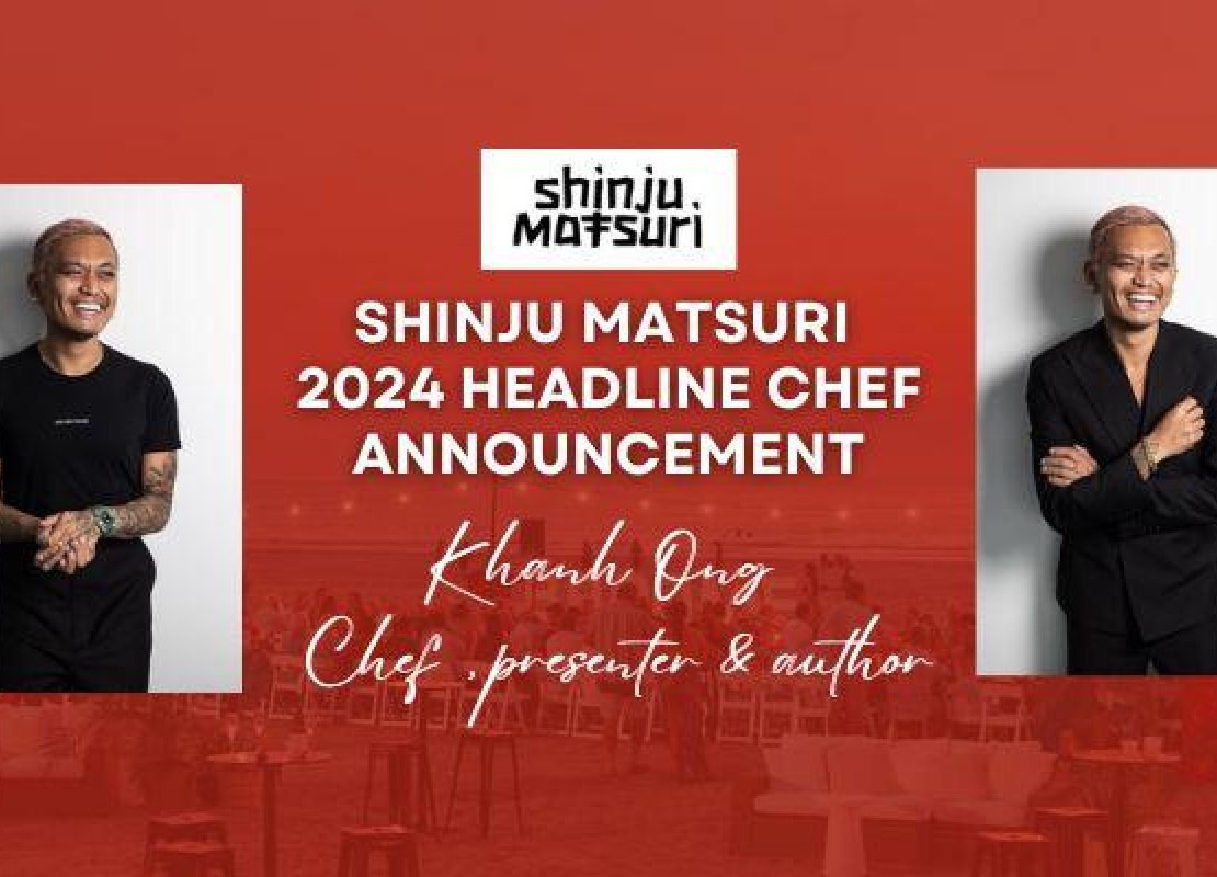 Shinju Matsuri 2024 Headline Chef Announcement