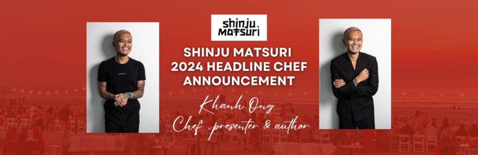 Shinju Matsuri 2024 Headline Chef Announcement