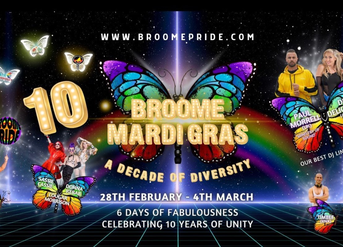 Broome Pride Mardi Gras 2024
