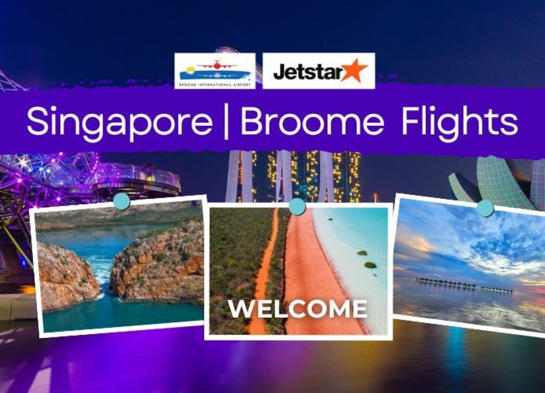 2025 Singapore | Broome flights begin!