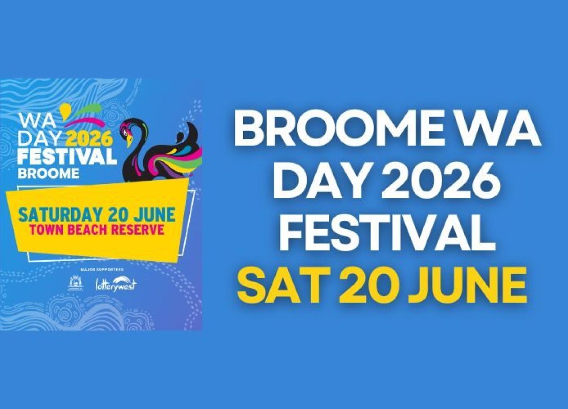 WA Day Festival is coming to Broome this June 20!