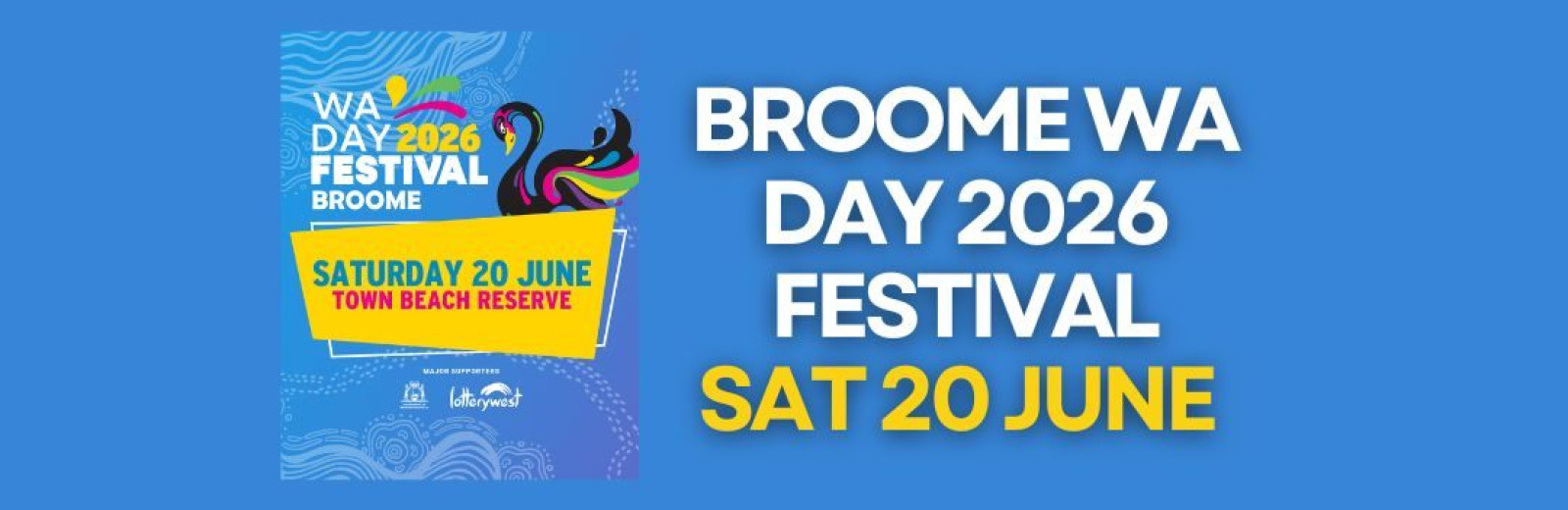 WA Day Festival is coming to Broome this June 20!
