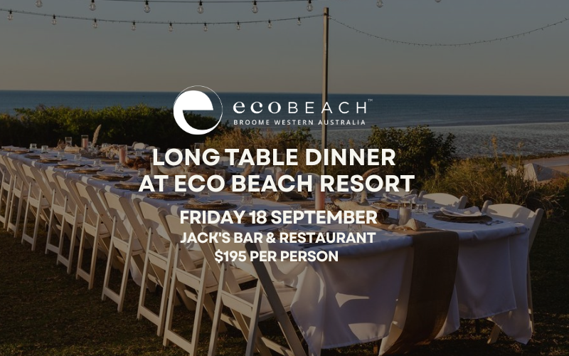 Long Table Dinner at Eco Beach Resort