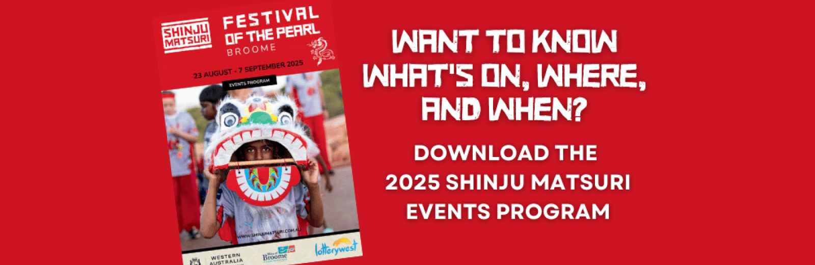 The 2025 Shinju Matsuri Festival is here!
