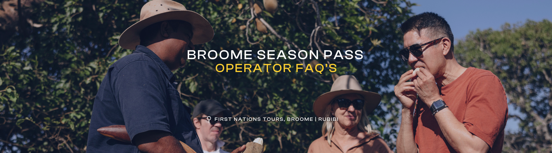 Operator FA Qs 2025 broome season pass new