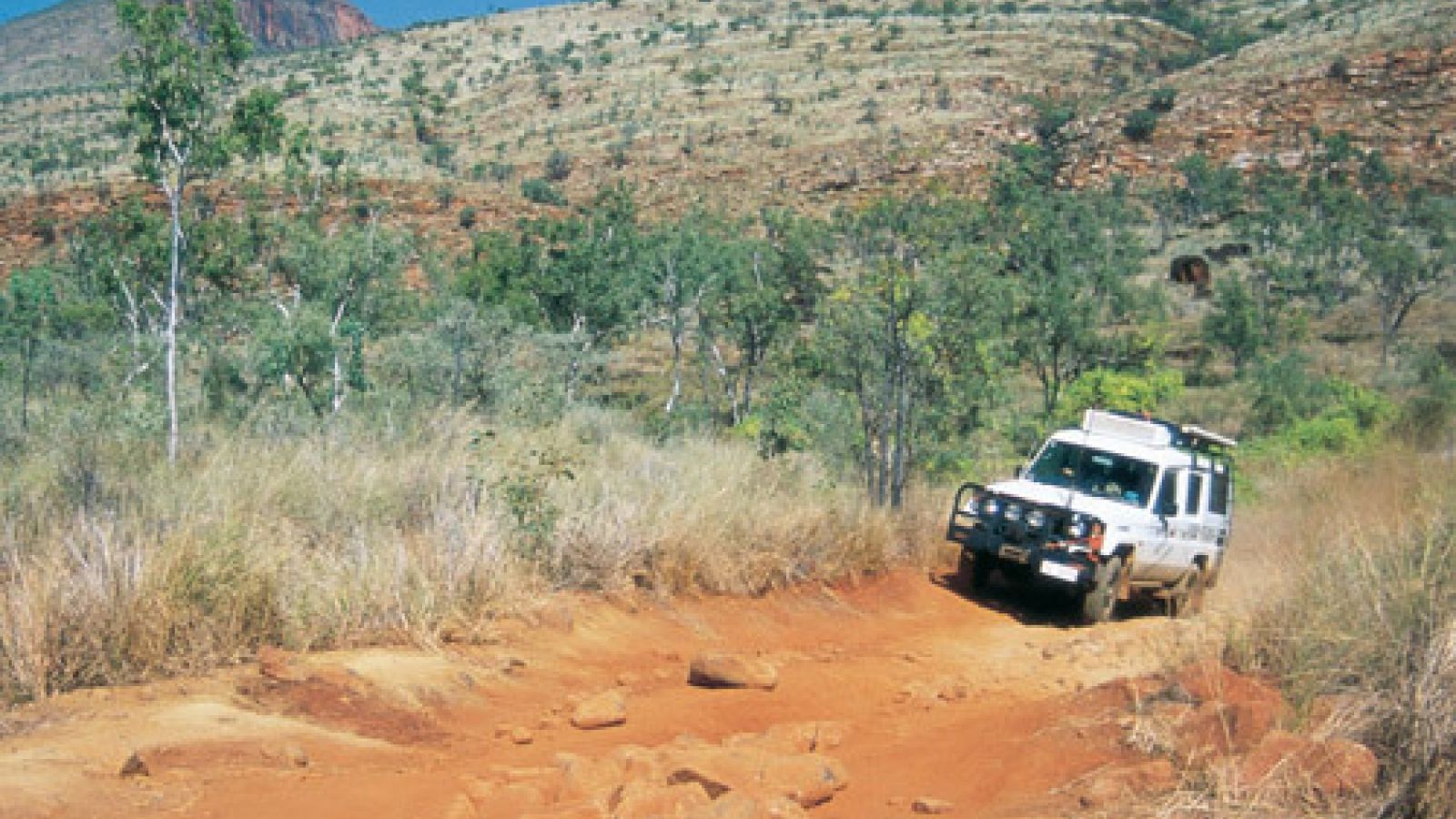 Road to Lennard River Gorge off Gibb River Road