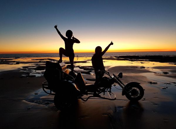 harley trike tours broome