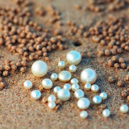 Pearls On Sand 3