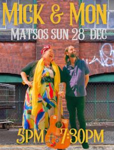 Live Music at Matso’s with Mick & Mon