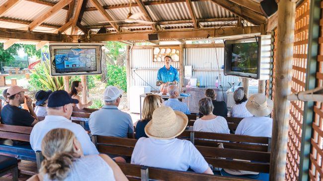 Award winning tours provide an in-depth look at the pearl farming process—from shell to showroom.
