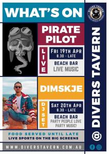 Pirate Pilot live at Divers Tavern