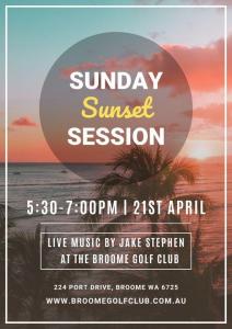 Live music at Broome Golf Club