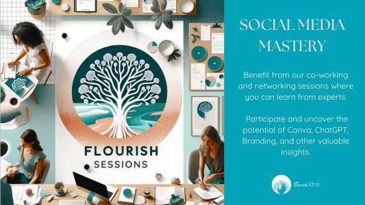 Flourish Sessions: Social Media Mastery Co-Working Session