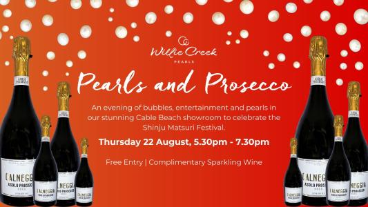 Willie Creek Pearls - Pearls and Prosecco