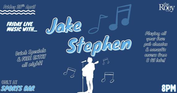 Jake Stephens at The Roey Sports Bar