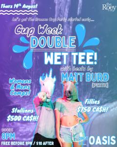 Wet T Shirt Comp at The Roey
