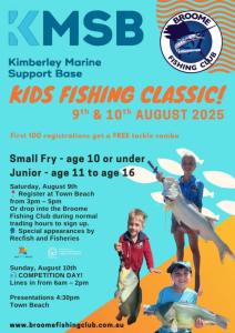 Kimberley Marine Support Base KIDS FISHING CLASSIC