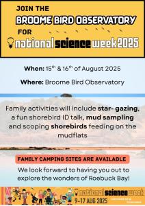 Science Week at the Broome Bird Observatory