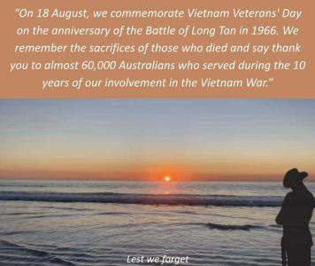 Vietnam Veterans’ Day 2025 at the Broome RSL
