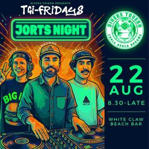TGI Friday’s JORTS NIGHT ft DJ’s TRACE, TRELLY + JAMES BROWNE