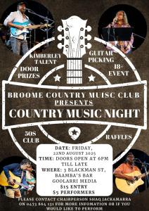 Broome Country Music Night