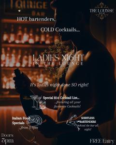 Ladies Night in the Lounge Bar