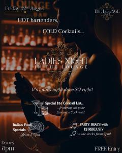 Ladies Night in the Lounge Bar