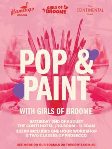 Pop & Paint at The Conti