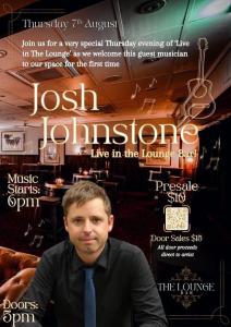 Josh Johnstone: Live in the Lounge Bar