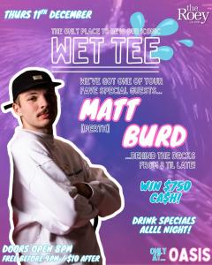 Wet T Shirt Comp at The Roey