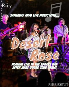 Live Music: Desert Rose in the Sports Bar