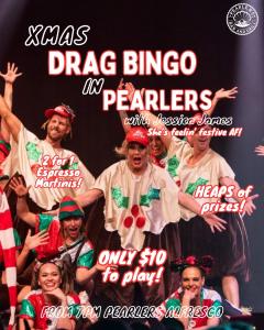 Drag Bingo at Pearlers Restaurant
