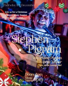 Live in The Lounge: STEPHEN PIGRAM Christmas Hamper Music Session